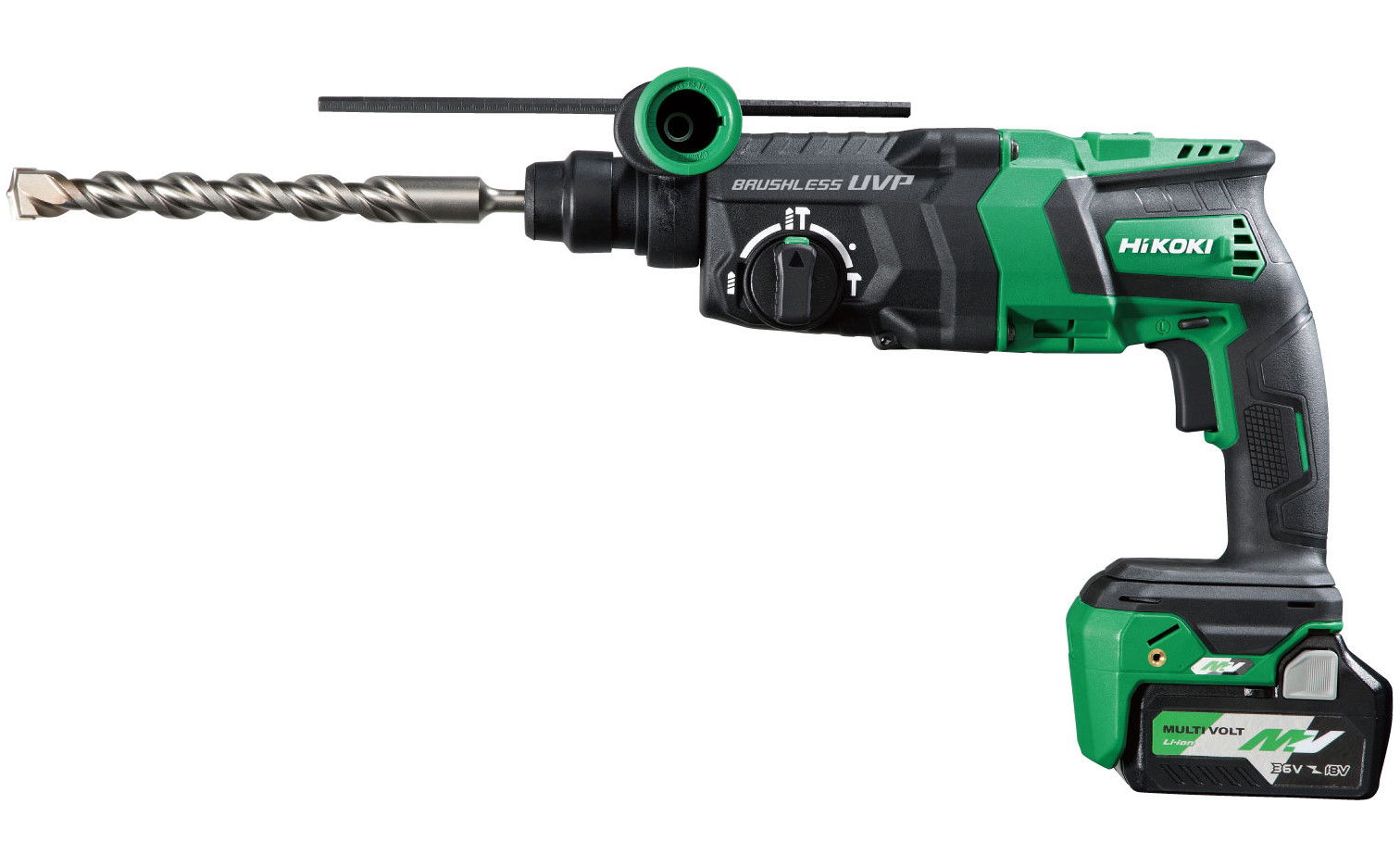 HiKoki DH36DPEWRZ MULTI VOLT akkus SDS-plus fúró-vésőkalapács (2 x BSL36A18 MULTI VOLT Li-ion akkuval, Hitbox kofferben) termék fő termékképe