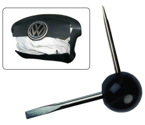 Müller-Werkzeug MLR 604 785 légzsák kiszerelő szerszám, 90°-ban hajlított, 2 x lapos végű (VAG) termék fő termékképe